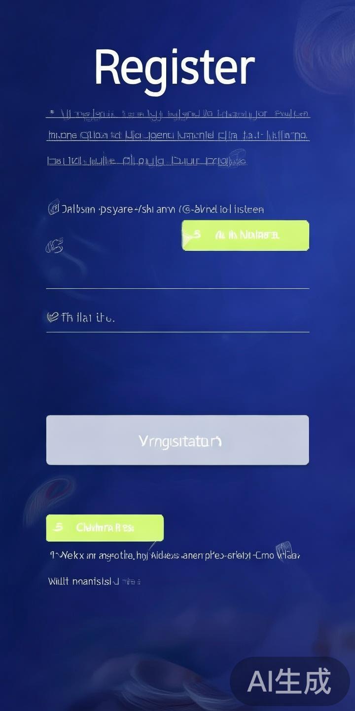 首先，用户进入官方网站后，点击注册按钮，系统会引导